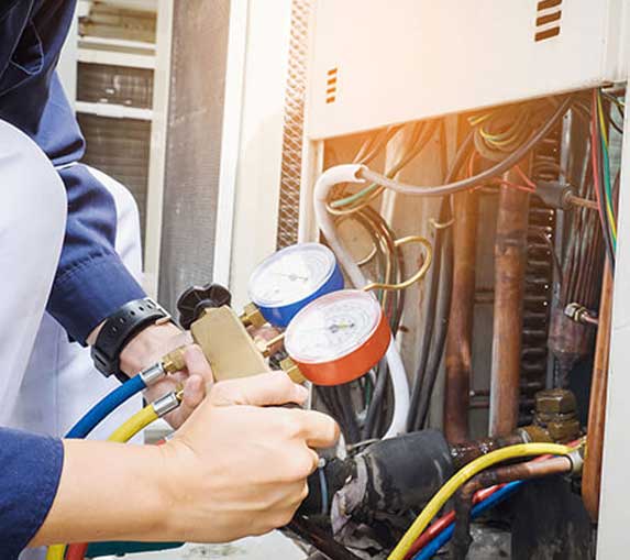 HVAC service for commercial space